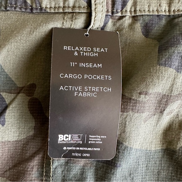 NWT Lee Cargo Camo Shorts - Picture 5 of 6